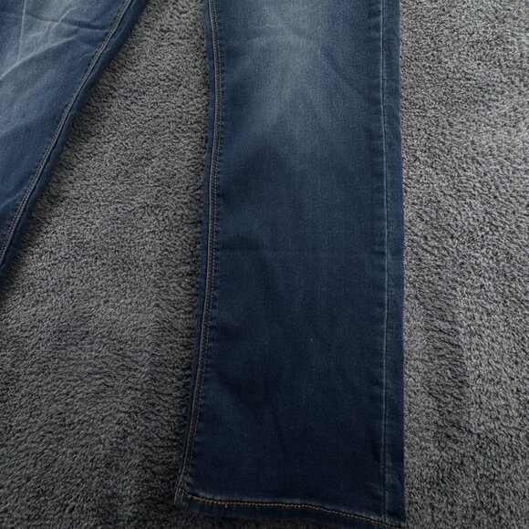 DENIZEN From Levi's Women's Jeans 14 Reg Blue Denim Elastic Waist Athletic Pull - Picture 7 of 14